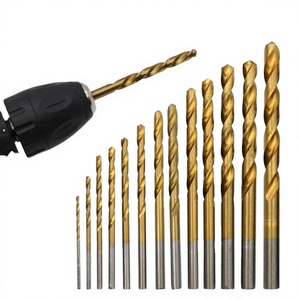 Juego de Brocas HSS con Recubrimiento de Titanio, Brocas Helicoidales de Acero de Alta Velocidad para Metal, Acero Inoxidable, Madera y Plástico - Product Image 3