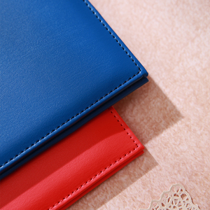 Porte-certificat <span class=keywords><strong>personnalisé</strong></span> imprimé, couverture en cuir PU bleu, logo <span class=keywords><strong>personnalisé</strong></span>, dossier A4, vente en gros, étui pour diplôme et certificat de récompense - Product Image 6
