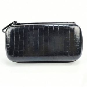 Professional Custom Black Leather <b>Waterproof</b> Fishing Hook Bag Travel Hard EVA Fishing Hooks Storage Case for Out Fishing - Product Image 4