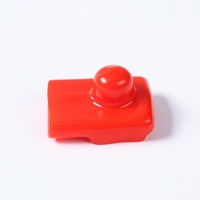 Cubierta protectora de barra de cobre de PVC personalizada (negro/rojo) tapa de aislamiento de batería resistente al calor impermeable para tapas de extremo de cable