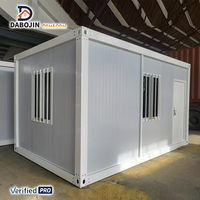 DBJ 2025 OEM Conteneur de stockage Maisons Villa pliante Cabine Préfabriquée Petite Maison Maison Maisons préfabriquées