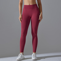 Leggings de sport taille haute sans coutures, anti-transparence, pour femme, idéaux pour le fitness et le yoga