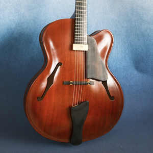 <span class=keywords><strong>Guitarra</strong></span> Eléctrica Profesional Hecha a Mano por Yunzhi Luthier, 17 Pulgadas, Mástil de Arce, Cuerpo Hueco de Abeto Sólido, Violín con Tapa Arqueada, <span class=keywords><strong>Guitarra</strong></span> de Jazz - Product Image 1