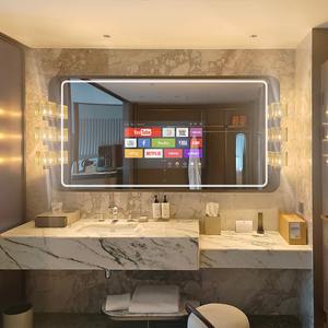 Espejo de Baño de Nuevo Diseño con Pantalla Táctil, Interfaz de Usuario Personalizable, Espejo Inteligente con Control de Automatización del Hogar, WiFi, TV para Baño, Resistente al Agua - Product Image 6