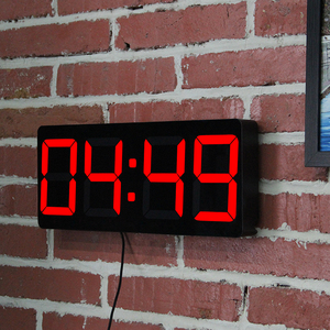 CHEETIE 2025 CP18 Model Digital Wall Mounted Gym Countdown <strong>Stopwatches</strong> 4 Inch 4 Digit <strong>Cheap</strong> IR Remote New <strong>Stopwatch</strong> - Product Image 1