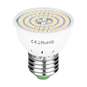 Lâmpada led e27 gu10, lâmpada e14, 220v, spot light mr16, gu5.3, para casa, holofote b22, economia de energia, alto ppfd