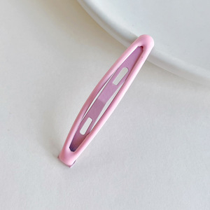 ปิ่นปักผมเคลือบสีสันสดใสสำหรับผู้หญิงเด็กผู้หญิงกิ๊บหนีบผมแบบเรียบง่าย - Product Image 5