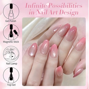 BORN PRETTY - Esmalte de <span class=keywords><strong>Uñas</strong></span> Magnético con Efecto Ojo de Gato, Color Rosa Brillante, No Tóxico, Libre de Crueldad, Gel de <span class=keywords><strong>Uñas</strong></span> con Efecto Ojo de Gato Cristalino - Product Image 5