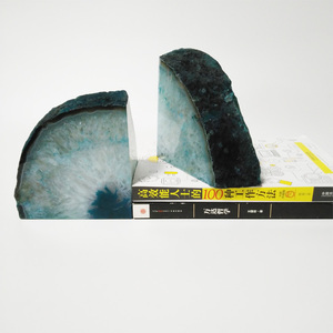 <span class=keywords><strong>Sujetalibros</strong></span> de cristal natural artesanal, ágata azul, amatista, Geoda, soporte de libro, <span class=keywords><strong>sujetalibros</strong></span> de cristal - Product Image 6