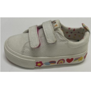 Hts E40076 RS - Zapatillas de Ante para Niña con Cierre de Velcro - Cómodas, Duraderas, Estilo Urbano, Sin Cordones, Vietnam - Product Image 2