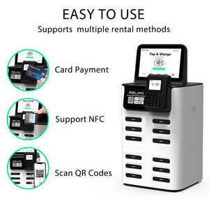 Estación de Alquiler de Bancos de Energía Portátiles Compartidos con Diseño Nuevo 2025, con Sistema POS Integrado para Negocios de Carga en Cafeterías - Product Image 3