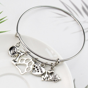 Personalizzato Espandibile Amicizia Braccialetto D'argento Migliori Amici Del Braccialetto <span class=keywords><strong>per</strong></span> I Regali - Product Image 3