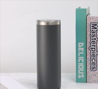 Vaso Térmico de Acero Inoxidable 304 de Doble Capa, Diseño Simple, Aislamiento al Vacío, Portátil, para Coche, para Café, para Viajes