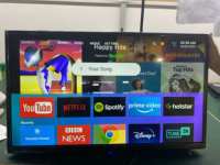 Téléviseur LED intelligent 32 pouces Android WiFi avec récepteur satellite numérique DVB-T2/S2 intégré, prix d'usine, livraison directe