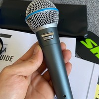 Hochwertiges BETA58A Handmikrofon mit Kabel, dynamisches Gesangsmikrofon für professionelle Bühnenauftritte und Live-Streaming