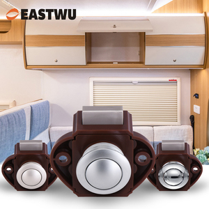 Boot Camper Showcase Deur Van Rv Caravans Jacht Meubels Kast Lade Mini Drukknop Lock Catch - Product Image 5