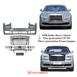 Front Bumper Grill Assembly <strong>Body</strong> <strong>Kit</strong> for <strong>Rolls</strong> <strong>Royce</strong> Ghost 2015-2018 to 2020 Facelift Conversion <strong>Kit</strong> - Product Image 6