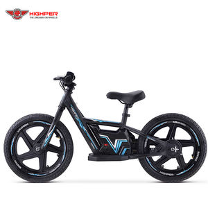 Vélo d'équilibre <span class=keywords><strong>électrique</strong></span> sans pédales pour enfants, bicyclette d'équilibre de <span class=keywords><strong>16</strong></span> <span class=keywords><strong>pouces</strong></span>, Cycle de stabilisateur pour enfants - Product Image 2
