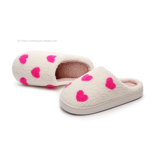 Women's Heart-Shaped for <b>Slippers</b> High Quality Winter Warmth Lightweight and Soft With Features for Spring - Product Image 2