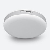 Mini REPRODUCTOR DE CD de audio portátil retro, reproductor de MP3 con altavoces HIFI, Conector de auriculares, función de tarjeta USB TF, reproductor de CD portátil
