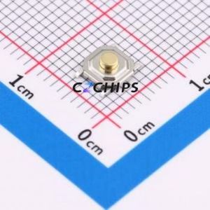 TSA053G20-250T Tactile Switch SMD Switch Single Pole Single Throw Round Button 2.5N Vertical Mount - Product Image 1
