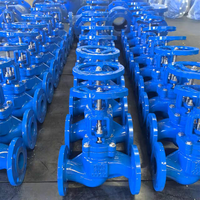Vanne à soupape manuelle en fonte ductile à brides PN16 DN125, personnalisée OEM/ODM pour le contrôle de l'eau