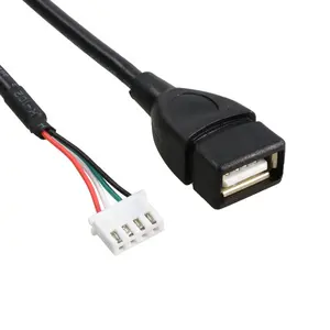 Custom USB female to jst 4 pin ph2.0 motherboard display cable