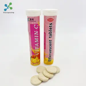 OEM ODM Vitamin C efferveszierende Tablette 1000 mg Halal Immunbooster-Supplement Großhandel