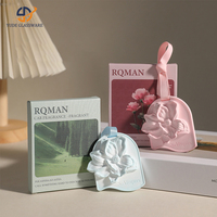 Tablettes parfumées d'aromathérapie en plâtre pour la maison, la voiture, élimination des odeurs, pièces d'encens en gypse, pendentif solide