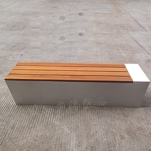 <span class=keywords><strong>Banc</strong></span> de patio <span class=keywords><strong>extérieur</strong></span> moderne <span class=keywords><strong>en</strong></span> <span class=keywords><strong>fer</strong></span> <span class=keywords><strong>et</strong></span> <span class=keywords><strong>bois</strong></span> massif - Résistant aux intempéries - 2 places - Pour parc, salle de sport, centre commercial, hôtel <span class=keywords><strong>et</strong></span> école - Product Image 6