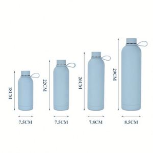 Gobelet à bulles personnalisé sans BPA à double paroi 500 ml/17 oz en plastique réutilisable - Product Image 4