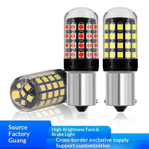 Feu de clignotant anti-scintillement décodant 1157 BAU15S 1156 54 LED 3030 Haute Luminosité Feu de recul Feu stop 26W 12V OLIVER - Product Image 2