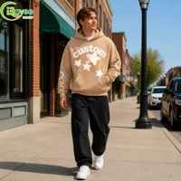 Sweat-shirt à capuche Spider personnalisé OEM 500 g/m² pour homme, streetwear, coupe ample, unisexe
