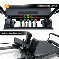 Équipement de yoga et de fitness professionnel télescopique pour intérieur, mini reformer Pilates, springboard Pilates pour l'entraînement au yoga
