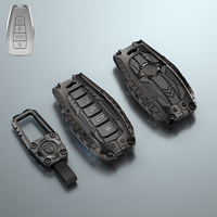 Coque de protection en métal pour porte-clés à distance de voiture pour 2023 2024 2025 GEELY OKAVANGO AZKARRA Coolray Monjaro Emgrand Geometry C