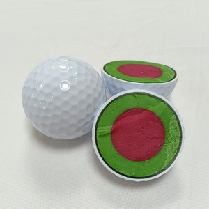 Balles <span class=keywords><strong>de</strong></span> <span class=keywords><strong>golf</strong></span> trois pièces avec revêtement en uréthane <span class=keywords><strong>de</strong></span> qualité supérieure, noyau souple, longue distance, logo personnalisé pour golfeurs amateurs et usage en tournoi - Product Image 2