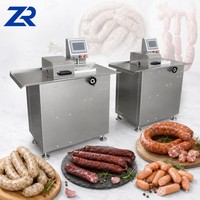 Machine automatique électrique en acier inoxydable pour la ligature et la fixation des saucisses