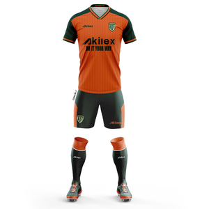 Tùy chỉnh bóng Đá Bóng Đá đồng phục WH chất lượng hàng đầu thăng hoa bóng đá Jersey đồng phục bóng đá - Product Image 3