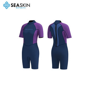 Seaskin 3/2 in Neoprene posteriore Zip Shorty muta subacquea per le <span class=keywords><strong>donne</strong></span> - Product Image 1