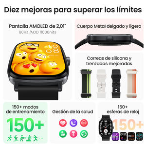 Reloj Inteligente HAYLOU RS5 con 4G, Caja de Aluminio, Monitor de Ritmo Cardíaco y Sueño, Reproductor de Música, Calendario, Asistente de Voz con IA, Ranura para SIM - Product Image 5