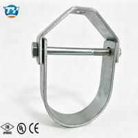Support de suspension pour conduite fixe en acier au carbone certifié UL FM CE, composant de suspension pour conduite de lutte contre l'incendie