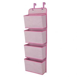 Bolsas de Almacenamiento Multicapa de Tela No Tejida para Colgar Detrás de la Puerta, Bolsa Colgante Multifuncional con Cuatro Compartimentos - Product Image 4