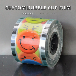 Individuell Bedruckte Weiche Lebensmittel-Bubble-Tea-Becher-Versiegelungsfolie PP <span class=keywords><strong>CPP</strong></span> Rollenfolie Getränkeverpackung für Milchtee Saft Kaffee Mineralwasser - Product Image 4