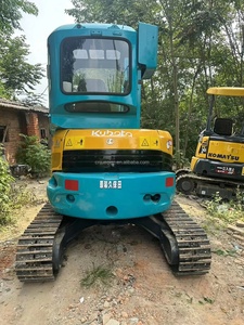 KX135 3ton รถขุดขนาดเล็กสำหรับ Kubota เครื่องขุดถังไฮดรอลิกตีนตะขาบมือสองปั๊มเกียร์แบริ่งแกน PLC - Product Image 3