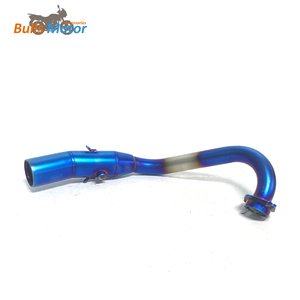 Para XMAX300 xmax300 <span class=keywords><strong>2017</strong></span> + sistema de escape accesorios de motocicleta tubo delantero de acero inoxidable deslizante - Product Image 4