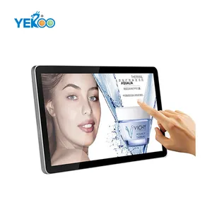 Segnaletica digitale Touch Screen con Display pubblicitario LCD a parete personalizzato