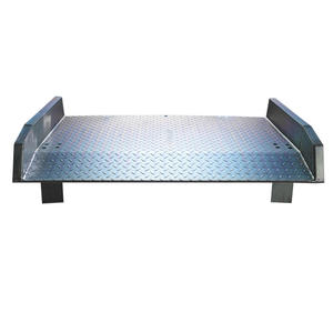 Plataforma de carga de contenedores de muelle de camión con rampa móvil de acero grueso suministrada por el fabricante para carretillas elevadoras manuales - Product Image 4