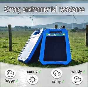 Chargeur de clôture <span class=keywords><strong>solaire</strong></span> pour l'agriculture et l'élevage, pour empêcher l'intrusion des animaux sauvages, électrificateur de clôture électrique - Product Image 2