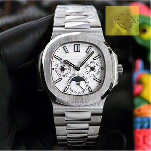 <span class=keywords><strong>Reloj</strong></span> Mecánico Automático de Lujo <span class=keywords><strong>Patek</strong></span> Serie 5740 para Hombre, Multifunción, Resistente al Agua, con Correa de Acero Inoxidable - Product Image 1