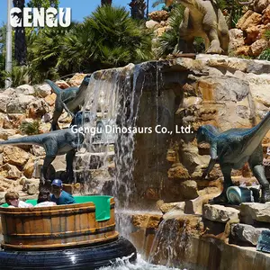 Dino Theme Park Dino ของเล่น 3D ไดโนเสาร์รูป